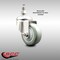 Service Caster 3 Inch 316SS Gray Polyurethane Wheel Swivel 3/8 Inch Threaded Stem Caster SCC SCC-SS316TS20S314-PPUB-381615 - alternate 3